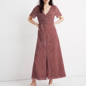 Madewell Wrap-Around Maxi Dress in Ditsy Flowers 4